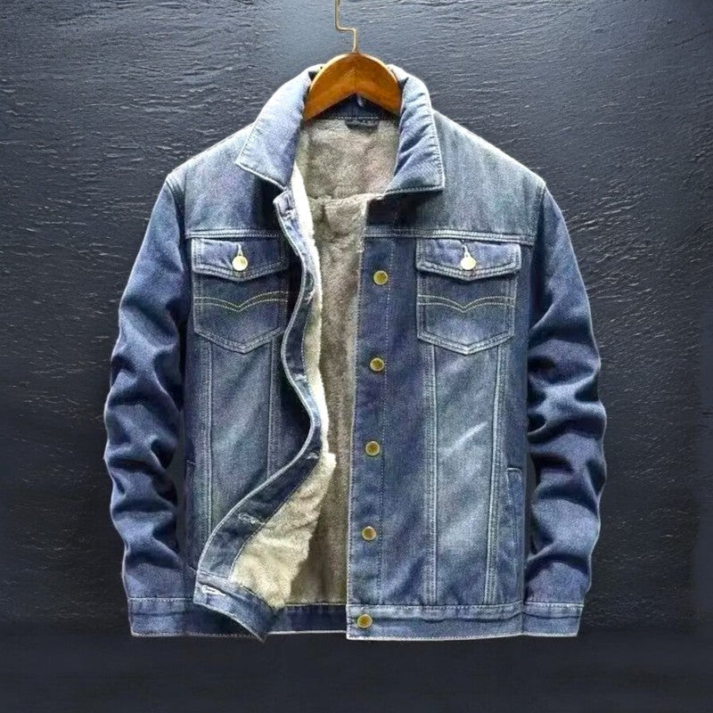 Stylish JAXON™ Classic Denim Jacket