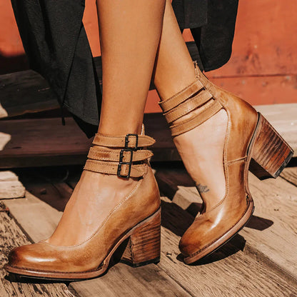 Paige™ | Stylish and Cozy Chunky Heel Footwear