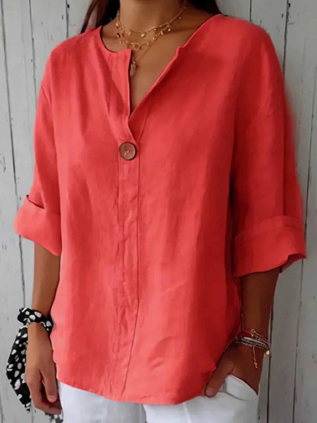 Evie Cotton Blouse - Buy One, Get One Free!