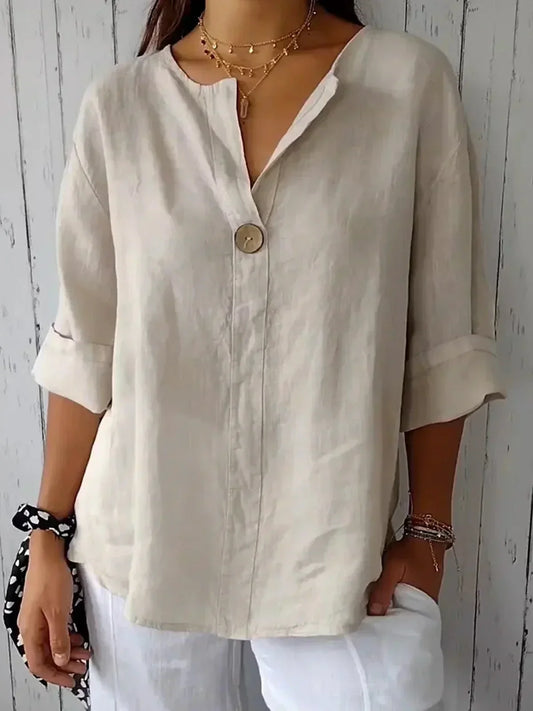 Evie Cotton Blouse - Buy One, Get One Free!