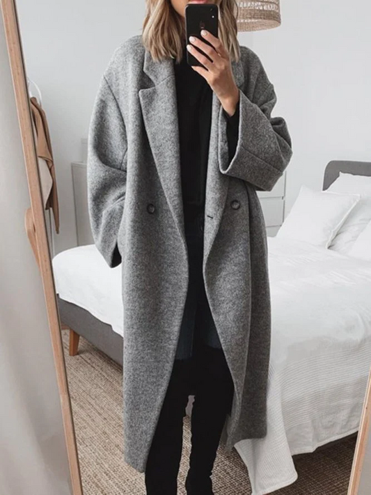 Cordelia | Elegant Long Coat and Ultra-Comfortable