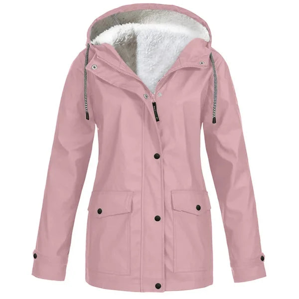 Julliete™ | Elegant Chic Hooded Outdoor Jacket