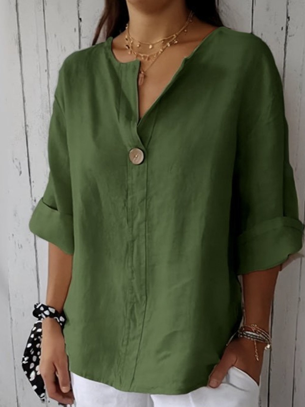 Evie Cotton Blouse - Buy One, Get One Free!