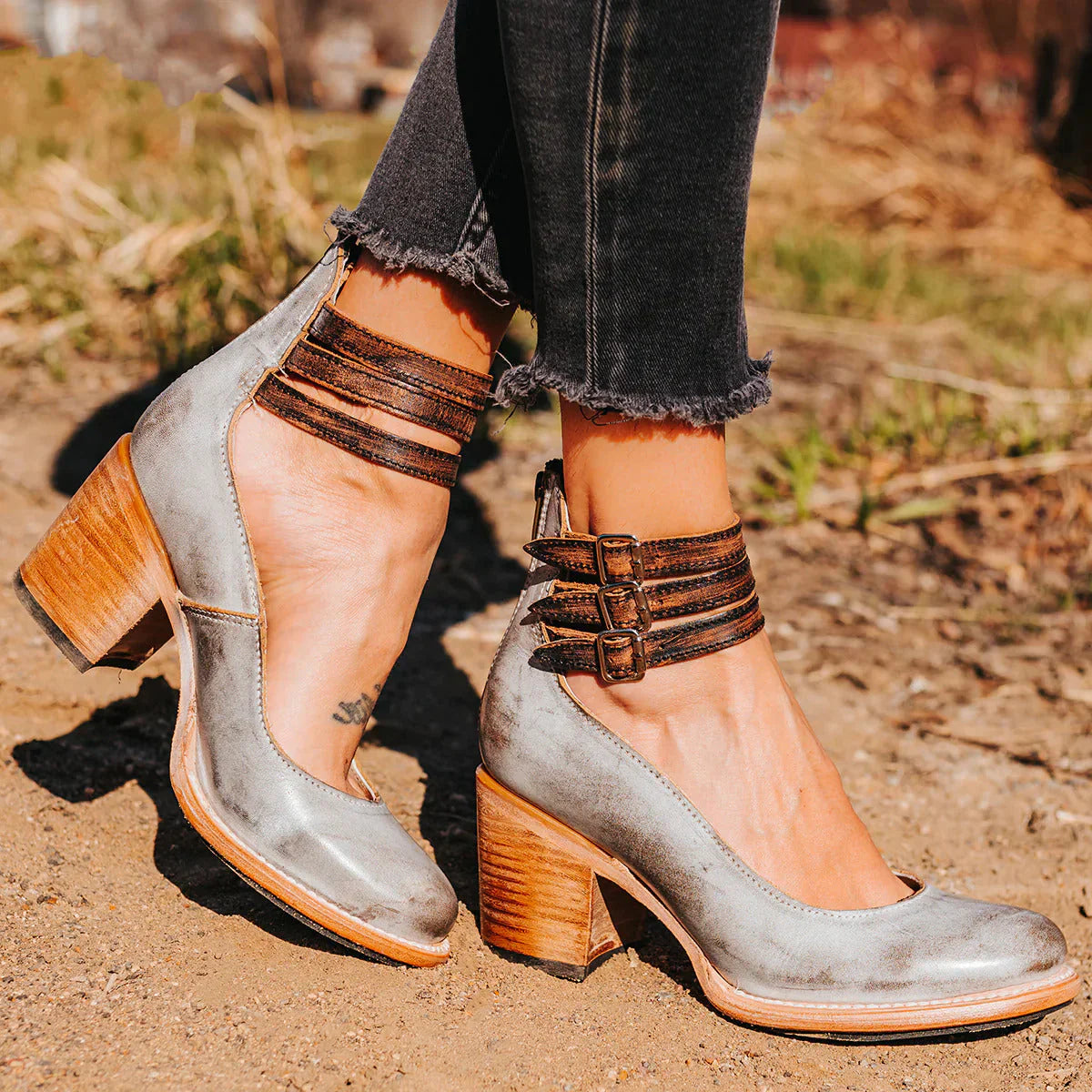 Paige™ | Stylish and Cozy Chunky Heel Footwear