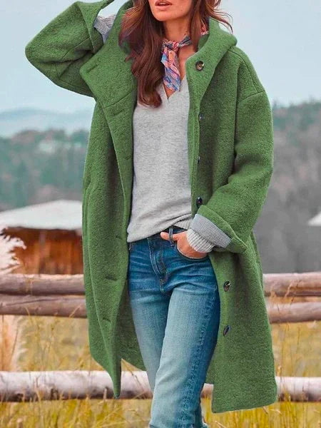 Audrey™ - Elegant Cozy Wool Coat for Absolute Comfort