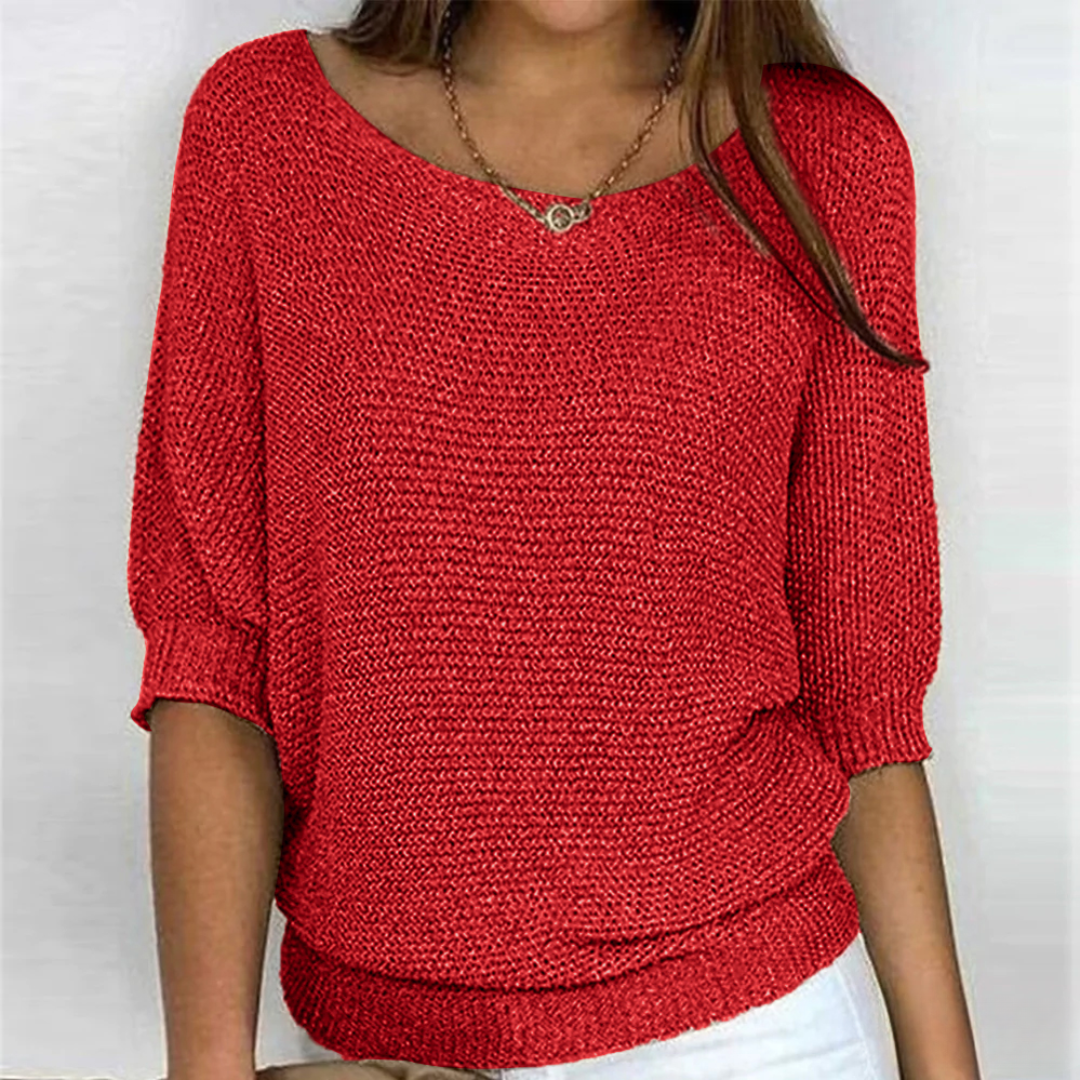 Julie™ - Elegant Pullover in Premium Wool