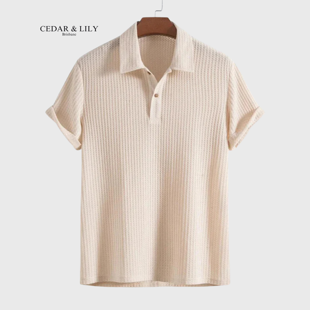 Timeless Gareth Knit Polo for Effortless Style