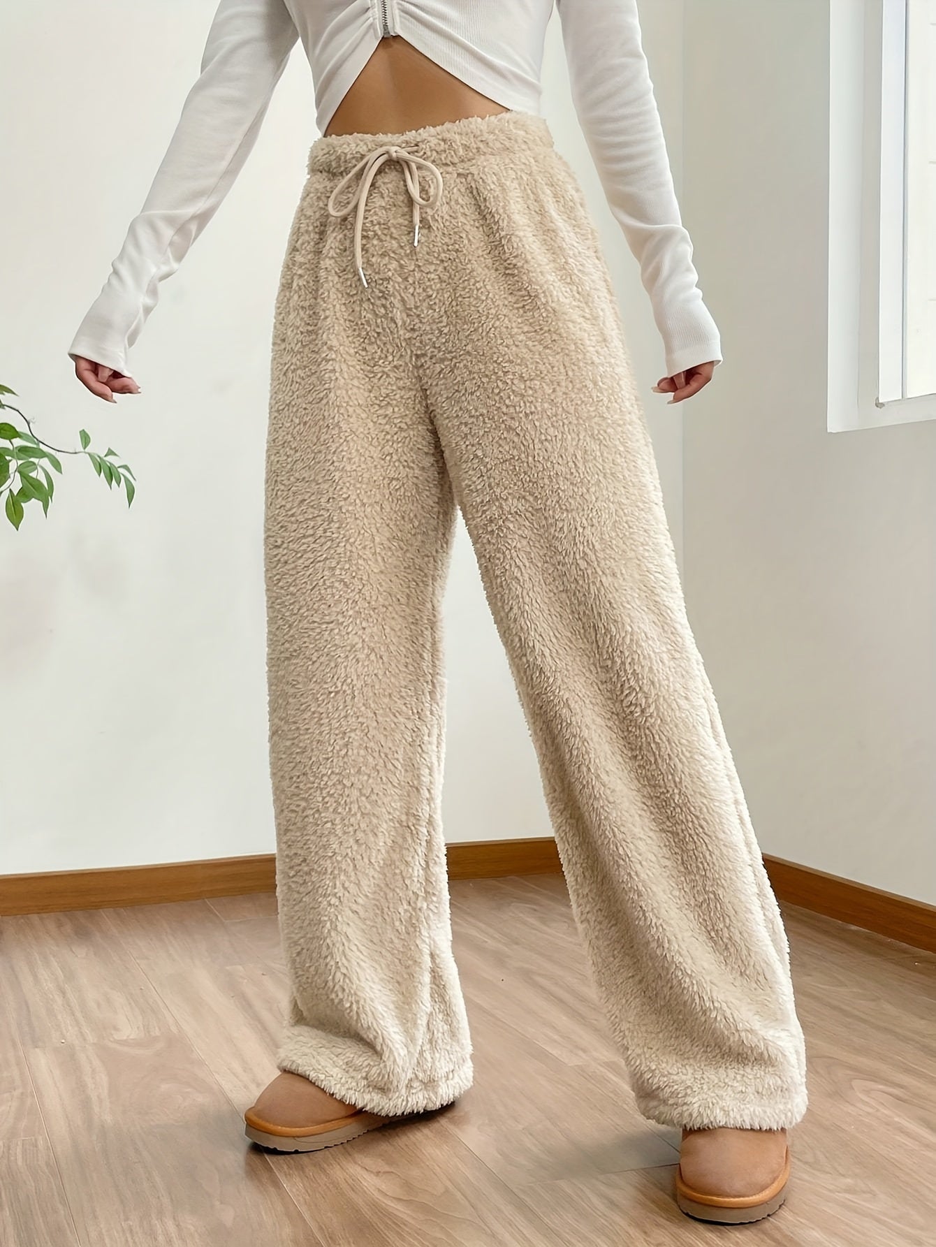 Désirée | Wide Pants in Ultra-Soft and Comfortable Fleece