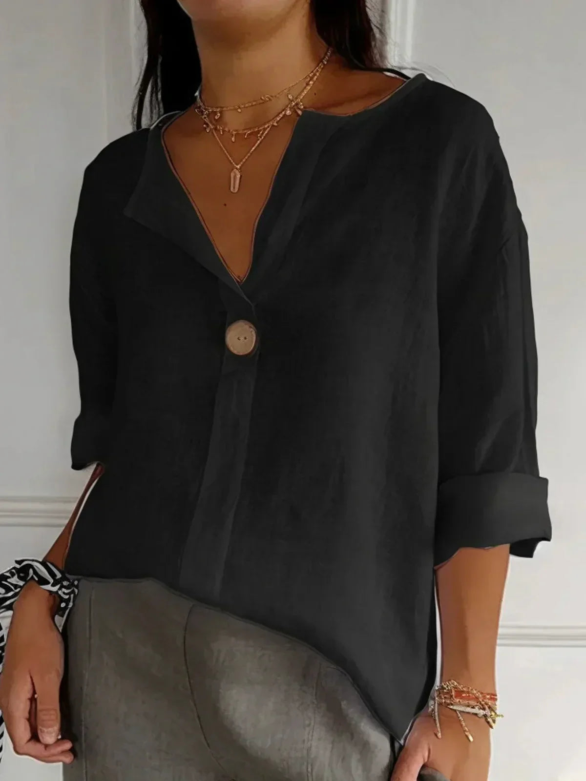 Evie Cotton Blouse - Buy One, Get One Free!