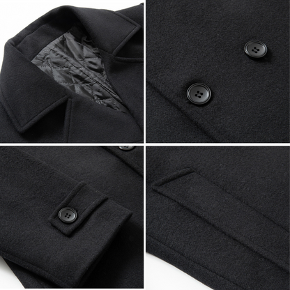 Elegant BERNARD™ Wool Overcoat for Timeless Style