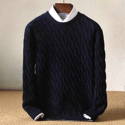 Chic William Cable Knit Sweater