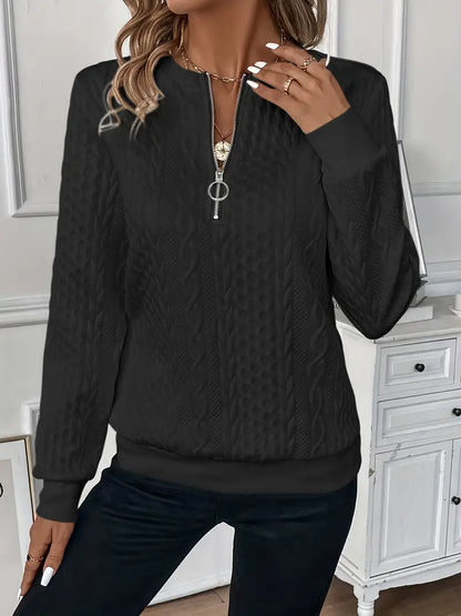 Brielle | Chic Zip-Up Sweater