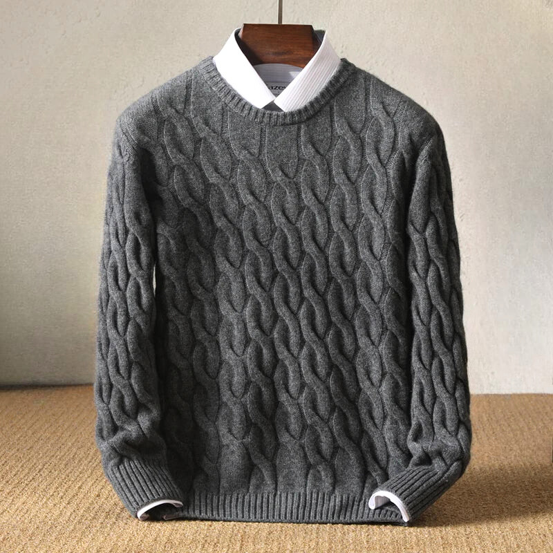 Chic William Cable Knit Sweater