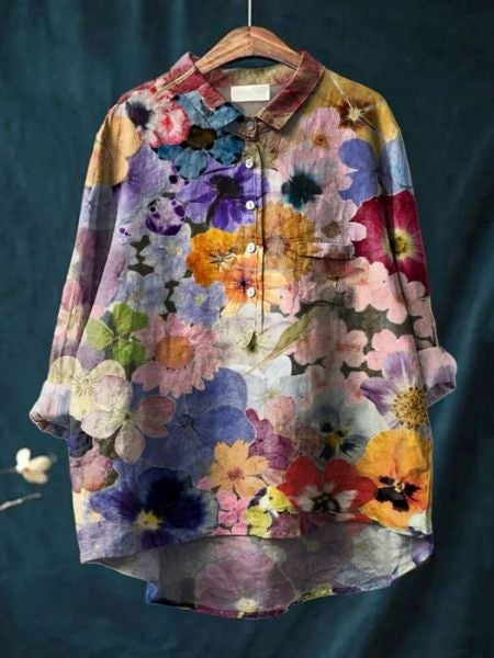 Lila™ Floral Elegance Blouse