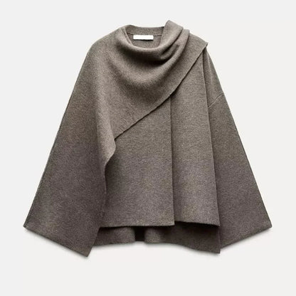 Amélie™ - Wool Cape Coat