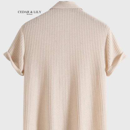 Timeless Gareth Knit Polo for Effortless Style