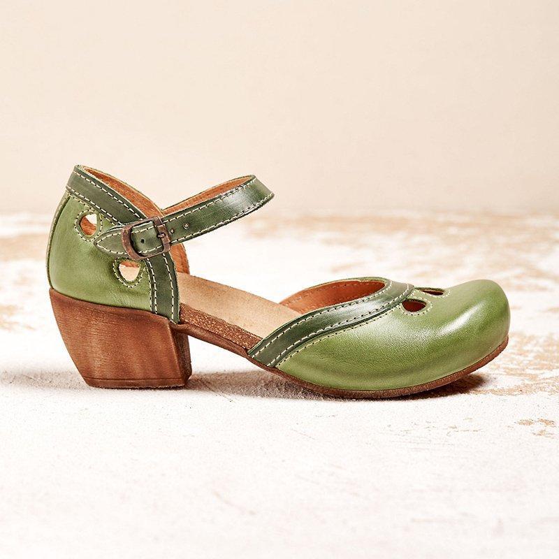 Amalia™ | Comfortable Orthopedic Sandals with Stylish Low Heel