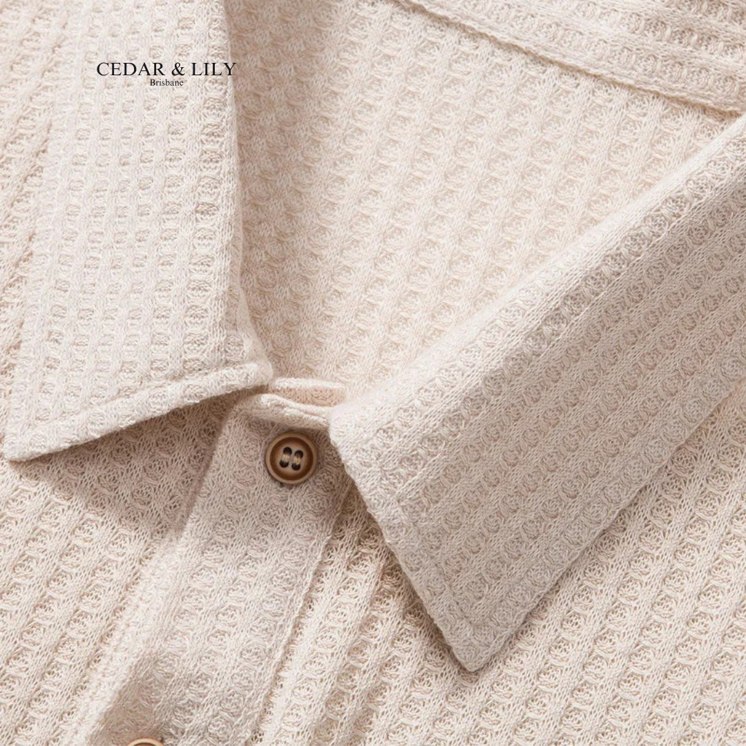 Timeless Gareth Knit Polo for Effortless Style