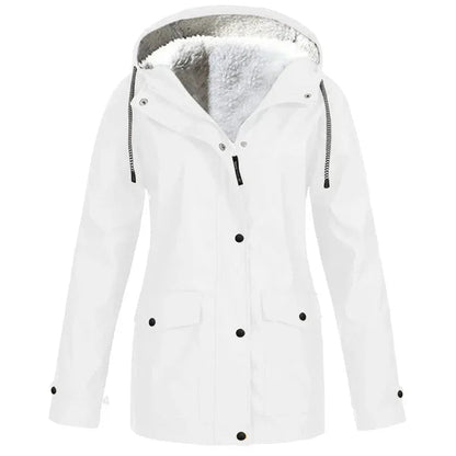 Julliete™ | Elegant Chic Hooded Outdoor Jacket