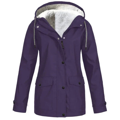 Julliete™ | Elegant Chic Hooded Outdoor Jacket