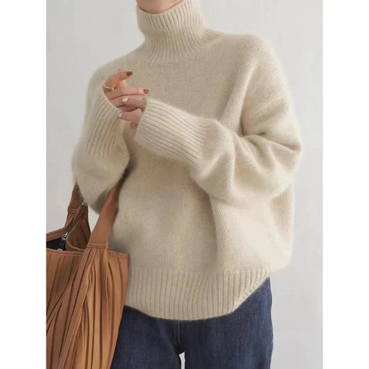 Chloé™ - Luxury Wool Turtleneck