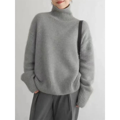 Chloé™ - Luxury Wool Turtleneck