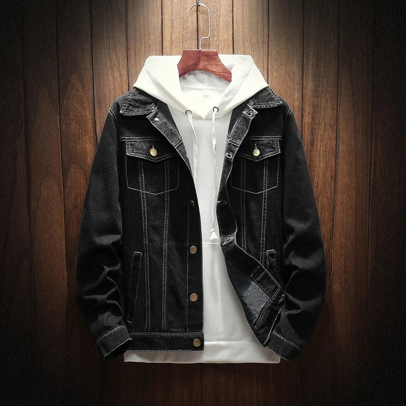 Stylish CALUM Denim Jacket – Elevate Your Wardrobe!