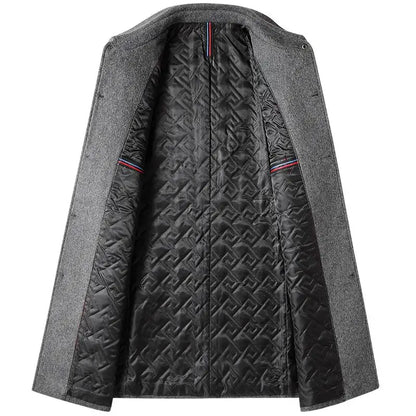 Luxurious CHAVELLE™ Wool Overcoat for Ultimate Elegance