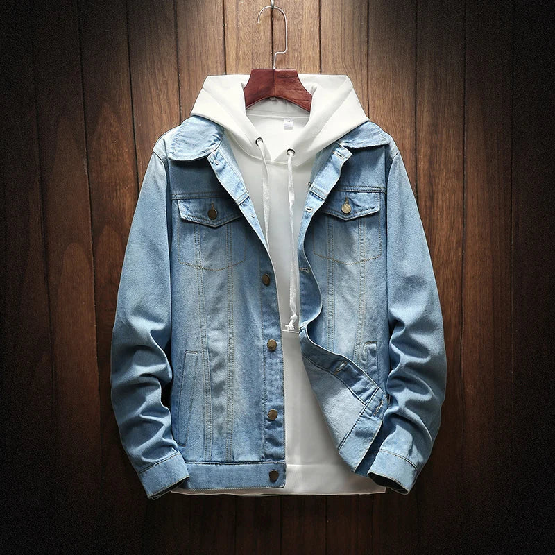 Stylish CALUM Denim Jacket – Elevate Your Wardrobe!