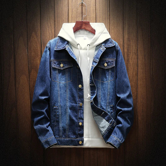 Stylish CALUM Denim Jacket – Elevate Your Wardrobe!