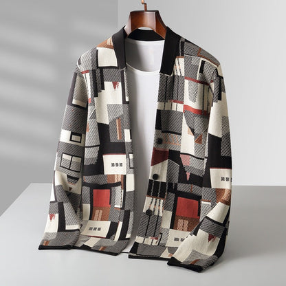 François™ - Abstract Wool Vest Èze