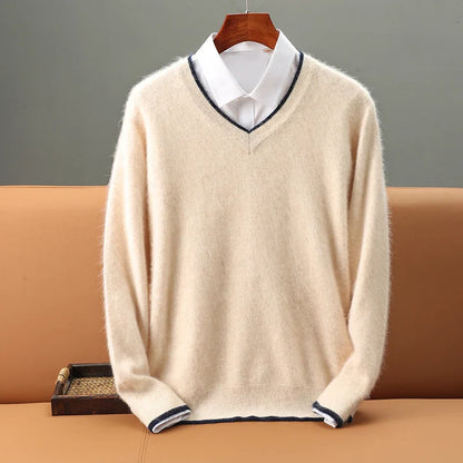 Luxurious Onyx Cashmere Sweater