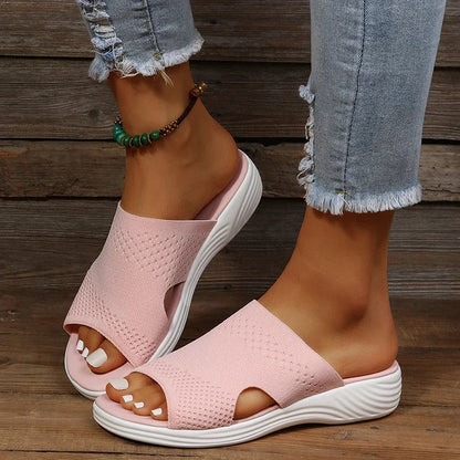 Elevate Your Comfort with Penelope™ Orthopedic Wedge Sandals