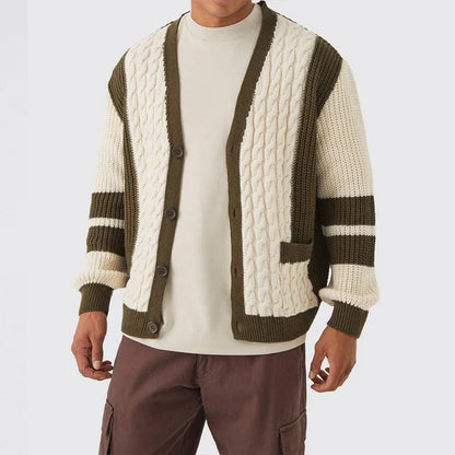 Chic Monaco Cable Knit Cardigan