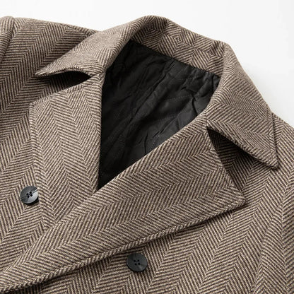 Elevate Your Wardrobe with the THÉODORE™ Luxurious Wool Overcoat