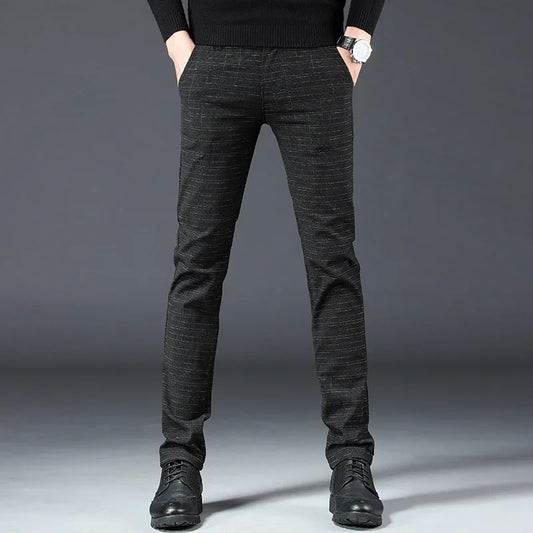 Sleek & Chic Disco Slim Fit Trousers