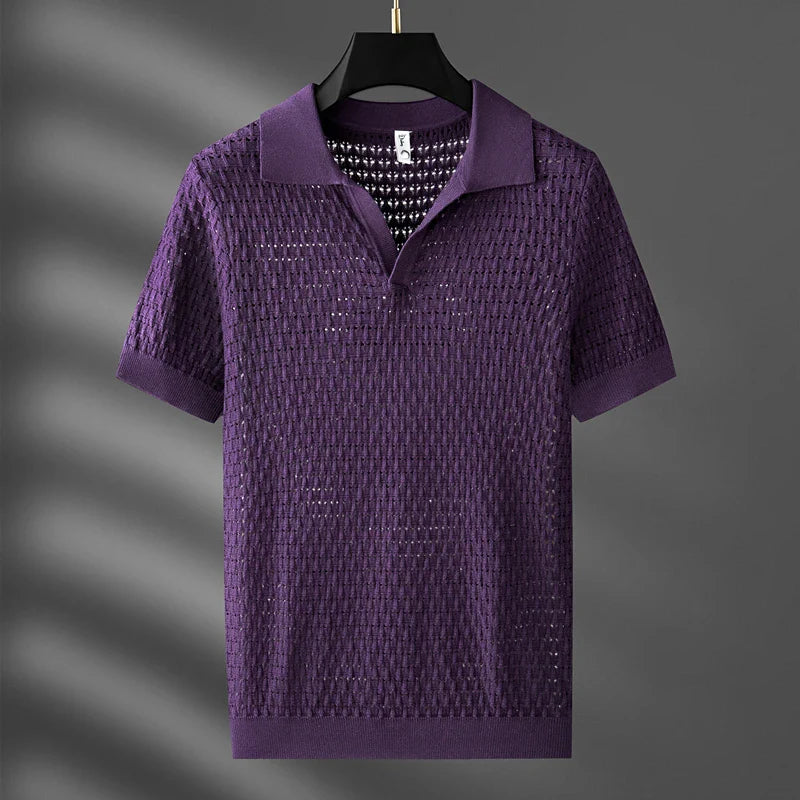 Elevate Your Wardrobe with the Stylish Sebastian Polo T-Shirt