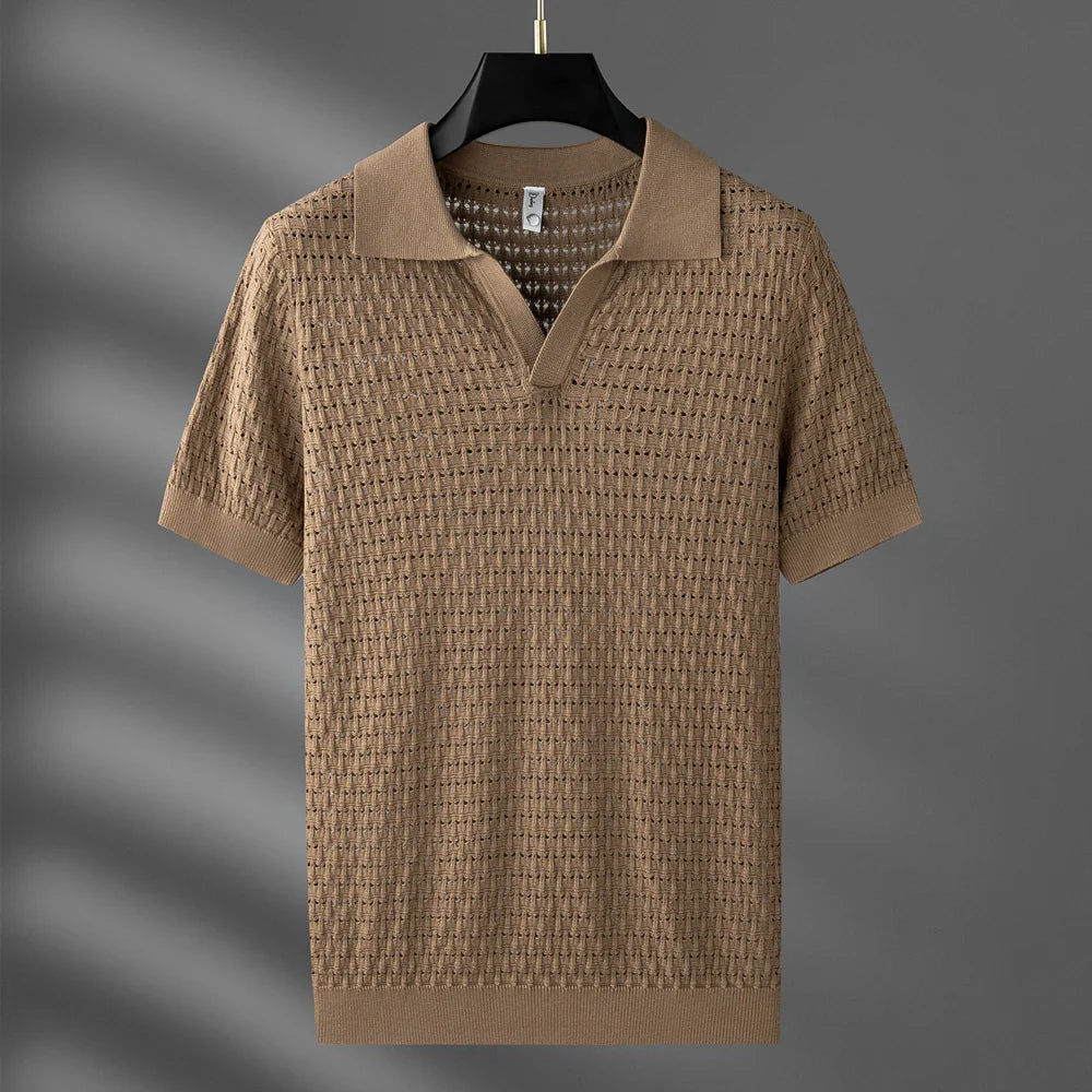 Elevate Your Wardrobe with the Stylish Sebastian Polo T-Shirt