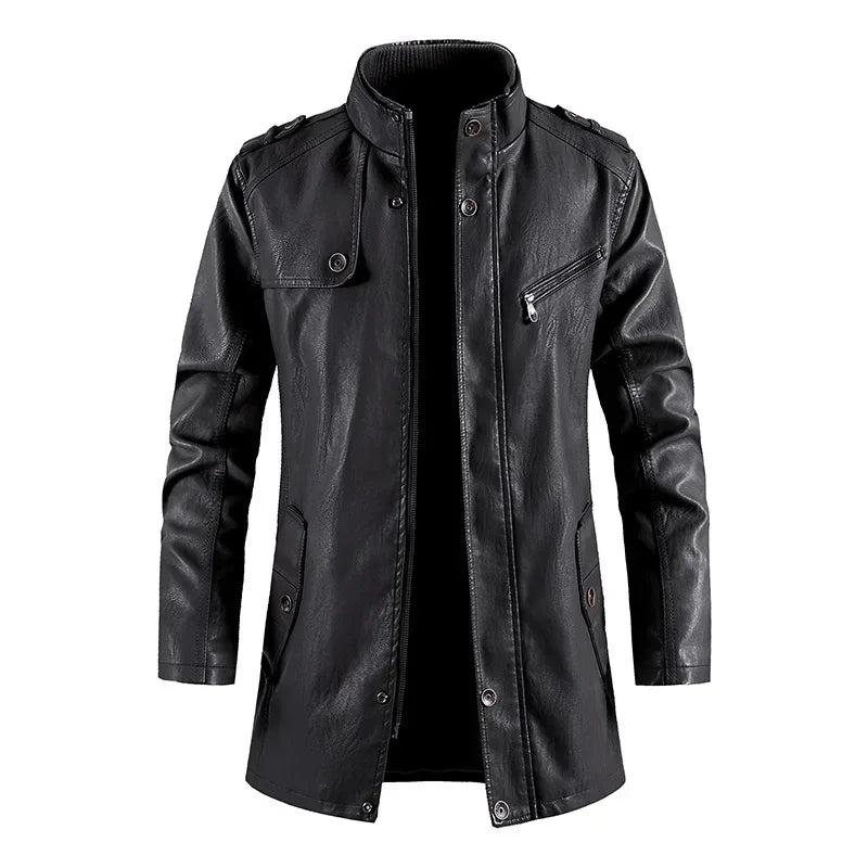 Stylish Patrick Leather Jacket for a Timeless Look