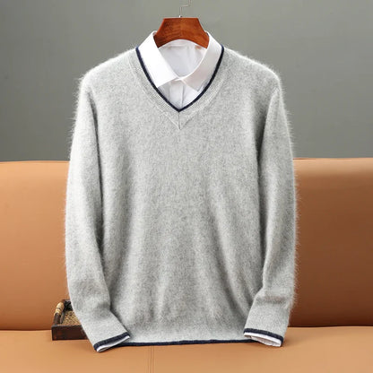 Luxurious Onyx Cashmere Sweater