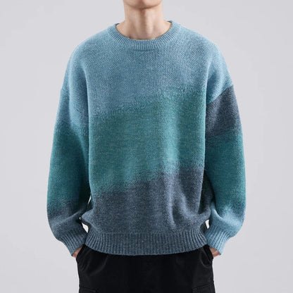 Charming Pastel Sweater in "Lagoon" Hue