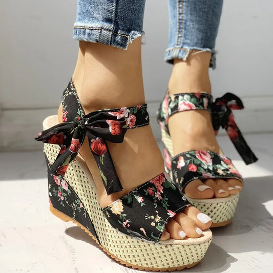 Chic Koa™ Wedge Sandals for Effortless Style