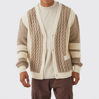 Chic Monaco Cable Knit Cardigan