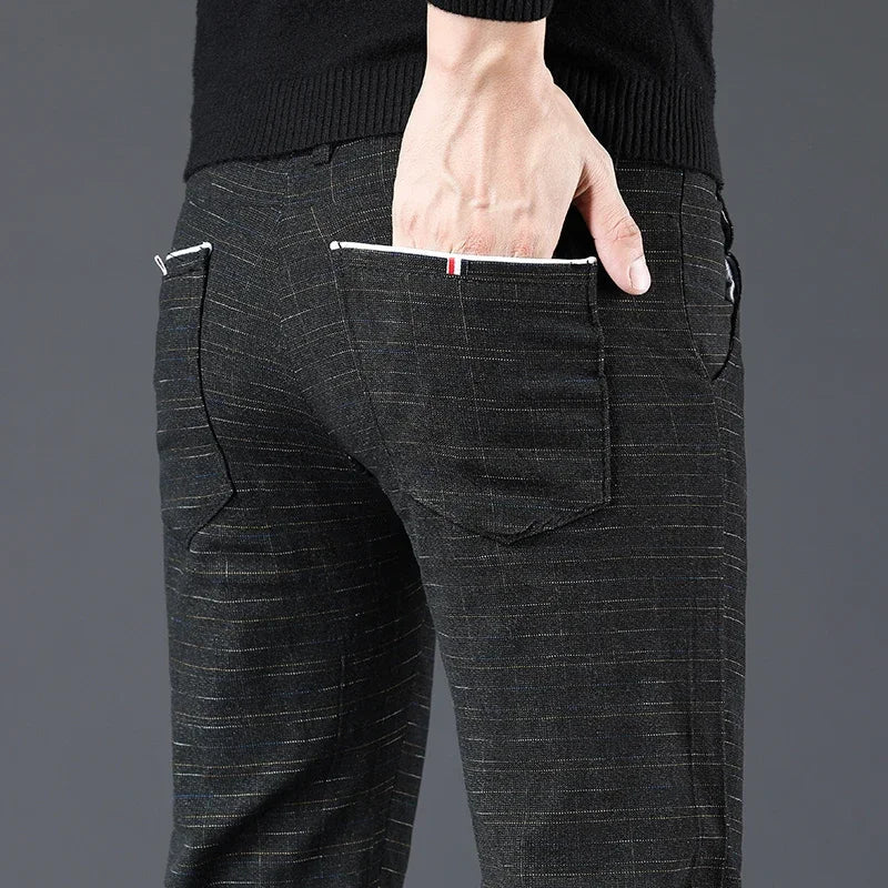 Sleek & Chic Disco Slim Fit Trousers