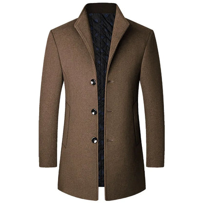 Luxurious MONSO™ Wool Overcoat for Ultimate Style and Comfort