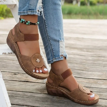 Elevate Your Style with Mabel™ | Trendy Wedge Sandals