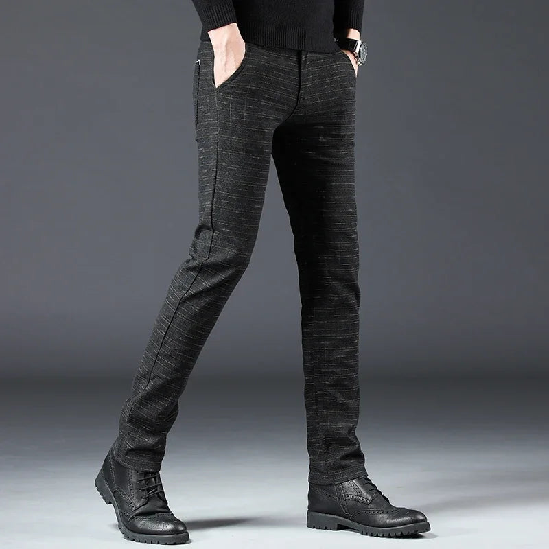 Sleek & Chic Disco Slim Fit Trousers