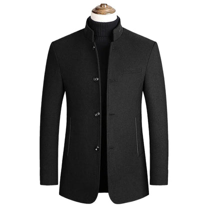 Elegant FABRIZIO™ Luxe Wool Overcoat