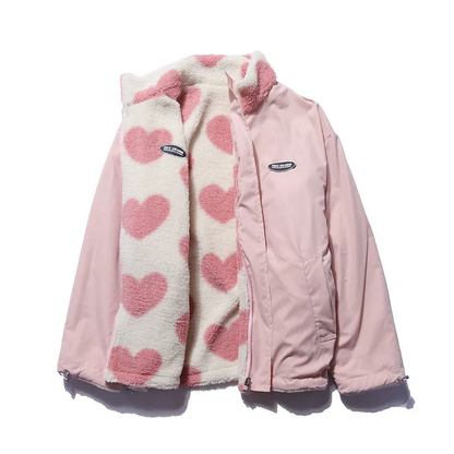 Chyna | Manteau Double-Face Heart