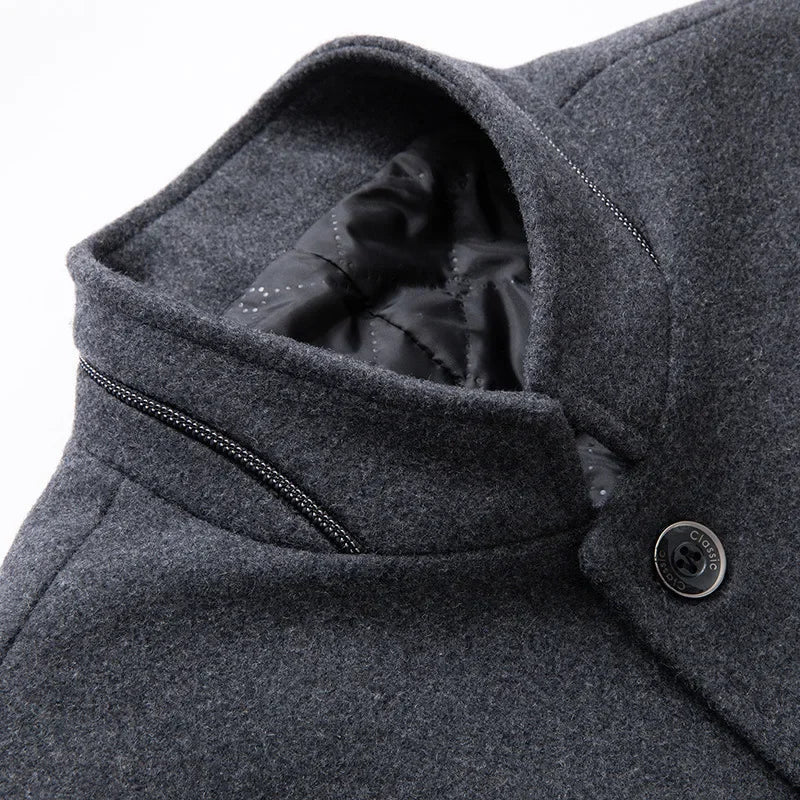 Luxurious LORENZO™ Wool Overcoat for Timeless Elegance